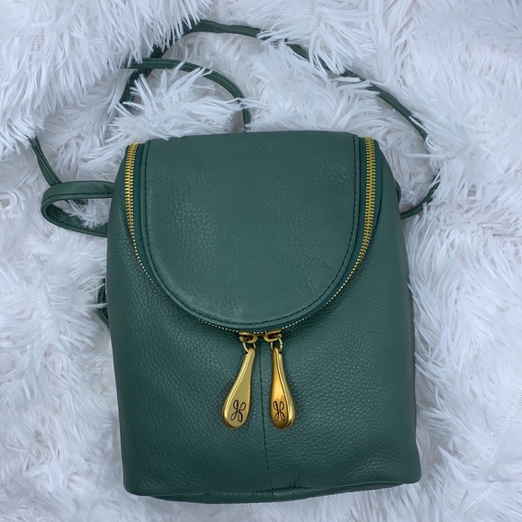 HOBO Handbags - HOBO Fern Leather Green Crossbody